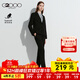G2000【柔軟舒適】G2000女裝2024春秋商場(chǎng)同款商務(wù)通勤修身西服西褲. 西服-黑色 M /36