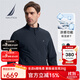 諾帝卡（NAUTICA）【防曬衣】男裝春夏新款涼感抗UV親膚帶彈薄外套夾克男JO4116 藏青4NV L