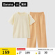 蕉內(nèi)棉棉305H女士睡衣睡褲春夏季純棉100%棉短袖情侶家居服夏天可外穿