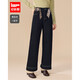 IEF/愛(ài)依服2025冬季新款日常百搭時(shí)尚通勤氣質(zhì)豹紋顯瘦牛仔直筒褲