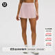 lululemon丨Lightweight 女士輕盈版高腰網(wǎng)球裙速干芯吸 LW8AK7S 朦朧粉 S /6
