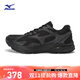 美津濃（MIZUNO）男女跑步運動(dòng)鞋 緩震透氣 網(wǎng)面拼接 反光標識 RACER S 37碼