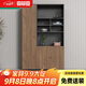森菲亞 辦公室柜子文件柜木質(zhì)板式資料柜老板辦公柜儲物柜
