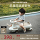 貝易（BeiE）皇室扭扭車(chē)兒童車(chē)1-3歲溜溜車(chē)男女寶寶搖搖車(chē)防側翻搖擺車(chē)嬰兒車(chē) 貝易卡其-親子共騎 【音樂(lè )款】