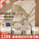 優(yōu)樂(lè )博（ULOP）嬰兒推車(chē)可坐可躺高景觀(guān)嬰兒車(chē)雙向一鍵收車(chē)輕便折疊減震手推車(chē) 四輪萬(wàn)向+手把秒換向+3D護脊坐墊 新生兒寶寶遛娃神器0-3歲6溜娃車(chē)