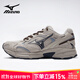美津濃（MIZUNO）男鞋女鞋25秋季新款SPEED 2K千禧復古老爹鞋輕便透氣緩震跑鞋 15幻想灰/咖啡色/藏藍 42 建議拍小半碼