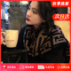 CRANTA KOMEIA圍巾女冬季2025新款韓版加厚保暖圍脖披肩生日禮物送女友老婆 棕色 高級感送女朋友愛(ài)人實(shí)用高檔