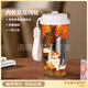 鈦咖啡杯插畫(huà)款純鈦杯可愛(ài)高顏值大容量隨行杯咖啡杯抑菌便攜水杯 插畫(huà)款1