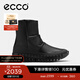 愛(ài)步（ECCO）靴子女 女士時(shí)尚潮流高幫休閑女靴 靈動(dòng)218313 黑色21831351052 37