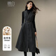 晚白【新品】老錢(qián)靜奢風(fēng)綿羊毛背心裙冬款高級感收腰無(wú)袖連衣裙 深灰色 M
