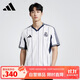 阿迪達斯 （adidas）男 足球系列 REAL US SHIRT 皇家馬德里休閑文化衫 JN3073  S