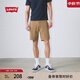 Levi's李維斯25年春夏新款男士XXChino輕休閑運動(dòng)風(fēng)商務(wù)黑色短褲 褐色 32 (8)