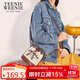 Teenie Weenie水桶包女學(xué)院風(fēng)可愛(ài)熊熊百搭通勤斜挎包開(kāi)學(xué)季禮物送女友