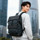 Edison愛(ài)迪生雙肩包男商務(wù)通勤休閑潮流電腦背包輕便大學(xué)生書(shū)包E022-1