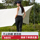 ubras【特賣(mài)】透氣簡(jiǎn)約女闊腿褲女防紫外線(xiàn)休閑長(cháng)褲女 防曬衛褲-黑色 M