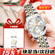 時(shí)刻美（SKMEI）手表石英時(shí)尚輕奢小眾高級感日歷防水國表機械風(fēng)腕表女7070