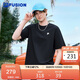 FILA FUSION斐樂(lè)潮牌情侶短袖T恤2025年夏季寬松透氣t恤男女同款上衣