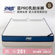 安睡寶（SOMERELLE）乳膠床墊遮蓋物床褥墊子1.5x2米 榻榻米床墊子加厚高彈床墊褥子