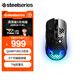 賽睿（SteelSeries）Aerox 5無(wú)線(xiàn)/藍牙游戲鼠標 洞洞鼠鏤空電競鼠標 戰隊推薦FPS/CS2/無(wú)畏契約專(zhuān)用鼠標 9鍵編程 黑色