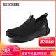 斯凱奇（Skechers）女鞋秋季懶人一腳蹬健步鞋軟底休閑鞋外穿運動(dòng)鞋跑步鞋117440