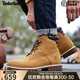 Timberland添柏嵐男鞋休閑鞋子戶(hù)外登山踢不爛大黃靴防水皮革高幫馬丁靴男鞋 37578/經(jīng)典黃靴 40 (250mm)