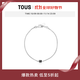 TOUS  桃絲熊925銀小眾設計輕奢黑瑪瑙手鏈女生禮物情侶禮物 銀色 918451550
