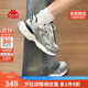 卡帕（Kappa）女鞋增高老爹鞋子女款秋季厚底跑步鞋休閑運動(dòng)慢跑鞋女 奧運灰 37