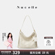 紐芝蘭（NUCELLE）包包女款2025年大容量浪花HOBO單肩斜挎水桶包通勤腋下包生日禮物