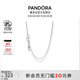 潘多拉（PANDORA）925銀項鏈頸飾素鏈diy簡(jiǎn)約時(shí)尚百搭個(gè)性男同款生日禮物送女友