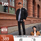 Lee【張凌赫代言】中腰錐形日常顯瘦經(jīng)典五袋款男牛仔褲休閑潮流 黑色(731舒適錐形版型） 32 (140-150斤可選)