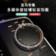 適用寶馬3系325li多媒體旋鈕貼鑲鉆圈4系X3X5X6三系車(chē)內裝飾用品 寶馬多媒體旋鈕鉆圈[金屬]