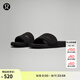 lululemon丨restfeel slide 女士拖鞋 *徽標款 LW9FO8S 黑/黑/黑 36.5