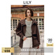 LILY2025秋新款女裝復(fù)古休閑連帽抽繩百搭寬松通勤風(fēng)衣式夾克外套 710咖啡 M