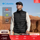 Columbia哥倫比亞男子銀點(diǎn)拒水無(wú)縫熱壓鴨絨650蓬羽絨背心WE4253 010修身版型 黑色 L (180/100A)