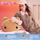 野獸派家居（tbh）抱枕蓋毯二合一 三麗鷗Hello Kitty法蘭絨暖香毯車(chē)載抱枕毯靠墊 Kitty二合一暖香毯抱枕 粉色