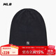 MLB帽子男女25年秋冬季新款毛線(xiàn)帽舒適保暖針織帽3ABNB0456-50BKS-F