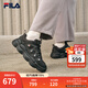斐樂(lè )（FILA）官方易烊千璽同款男鞋老爹鞋運動(dòng)鞋2025新款鞋子豌豆面包休閑鞋 黑-BK 42