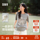 森馬（Semir）短袖t恤女中長(cháng)款寬松可愛(ài)小羊印花2025夏新款狗狗印花純棉套頭衫 中花灰00513-可愛(ài)小羊 XL