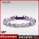 AWNL刺梨薔薇紫幽靈紫水晶手鏈小眾輕奢時(shí)尚百搭飾品送女友生日禮物 紫水晶款【純凈度高】 【品牌禮盒】S 推薦14.5-16cm