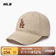MLB帽子男女情侶張凌赫明星同款軟頂棒球帽鴨舌帽3ACPVV14N-07BGL-F