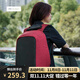 XDDESIGN愛(ài)思迪防盜背包男雙肩包休閑簡(jiǎn)約通勤書(shū)包商務(wù)電腦包original經(jīng)典 紅色