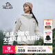 伯希和（Pelliot）[追風(fēng)]沖鋒衣三合一男女戶(hù)外防風(fēng)秋冬硬殼登山夾克124301034白M