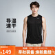 耐克NIKE男子春夏圓領(lǐng)背心 針織 運動(dòng)休閑 經(jīng)典簡(jiǎn)約DX0992-010黑色2XL