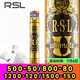 亞獅龍（RSL） 亞獅龍RSL羽毛球比賽訓練鴨毛球 12只裝/桶 耐打穩定 亞獅龍RSL-Ultimate/77速 1筒