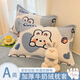 唐裔加厚牛奶絨枕套一對裝秋冬季家用珊瑚絨枕頭套單人卡通枕芯內膽罩 愛(ài)心兔【加厚牛奶絨枕套】一對裝 48cmX74cm