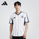 阿迪達斯 （adidas）男 足球系列 REAL US SHIRT 皇家馬德里休閑文化衫 JN3073  L