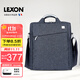 樂(lè )上（LEXON）電腦包14英寸直立式手提公文包單肩斜跨商務(wù)公事包 865藍色