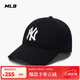MLB帽子男女軟頂棒球帽虞書欣明星同款運(yùn)動(dòng)鴨舌帽3ACP6601N-50BKS-F