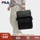FILA【黑武士】斐樂(lè )雙肩包背包易烊千璽同款防潑水輕便老花大容量背包 滿(mǎn)印一-ZA XS