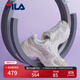 FILA 斐樂(lè )魚(yú)刺SOFIA老爹鞋女鞋厚底增高時(shí)尚休閑鞋復古反光運動(dòng)鞋 奶白/米色-GA 37.5
